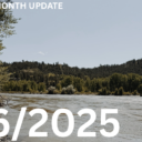 A photo of a river in Montana.