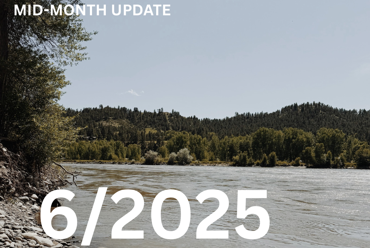 A photo of a river in Montana.